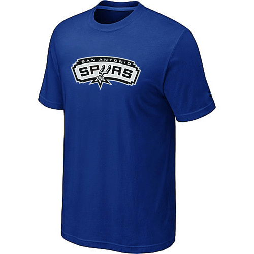 San Antonio Spurs Big & Tall Primary Logo Blue T-Shirt Cheap