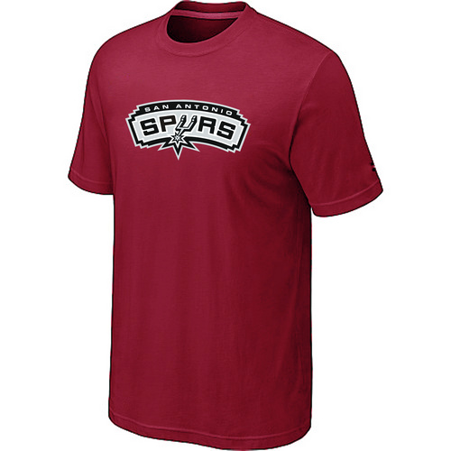 San Antonio Spurs Big & Tall Primary Logo Red T-Shirt Cheap
