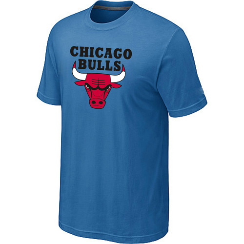 Chicago Bulls Big & Tall Primary Logo L.Blue T-Shirt Cheap