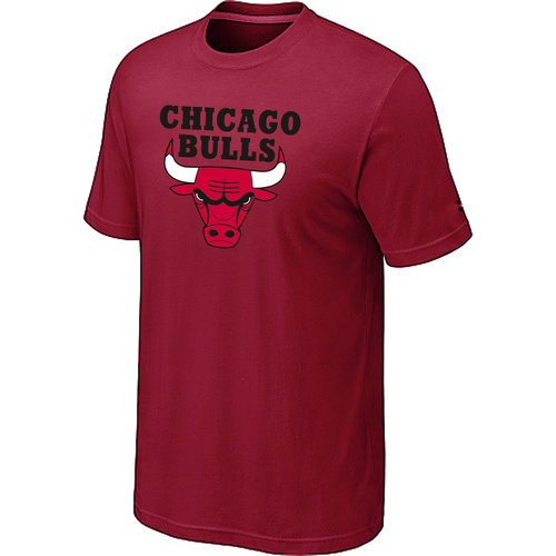 Chicago Bulls Big & Tall Primary Logo Red T-Shirt Cheap