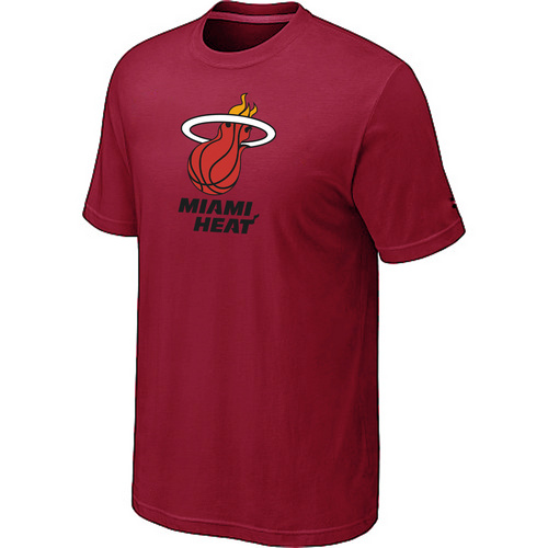 Miami Heat Big & Tall Primary Logo Red T-Shirt Cheap