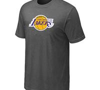 Los Angeles Lakers Big & Tall Primary Logo D.Grey T-Shirt Cheap