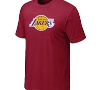 Los Angeles Lakers Big & Tall Primary Logo Red T-Shirt Cheap