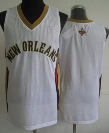 New Orleans Pelicans Blank White Revolution 30 NBA Jerseys