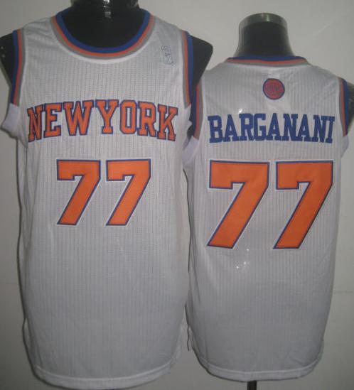 New York Knicks 77 Andrea Bargnani White Revolution 30 NBA Jerseys Cheap