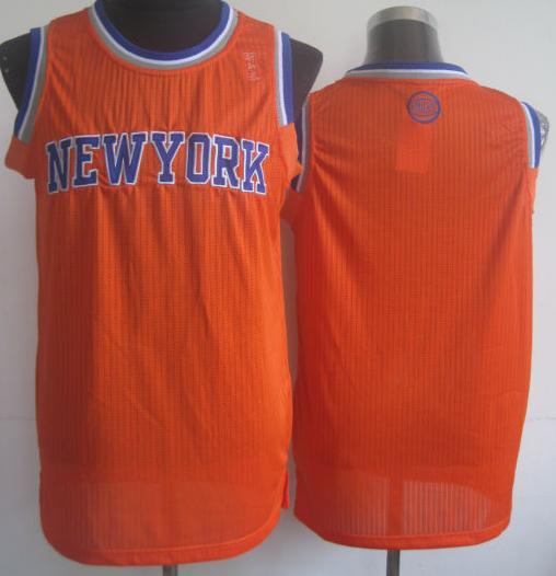 New York Knicks Blank Orange Revolution 30 NBA Jersey Cheap