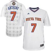 New York Knicks 7 Carmelo Anthony 2014 Latin Nights White Swingman NBA Jerseys Cheap