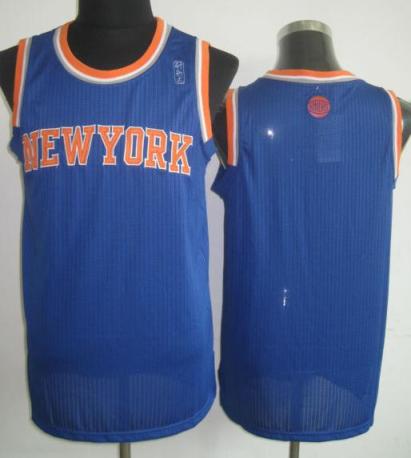 New York Knicks Blank Blue Revolution 30 NBA Jerseys Cheap