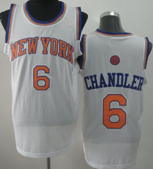 New York Knicks 6 Tyson Chandler White Revolution 30 NBA Jerseys Cheap