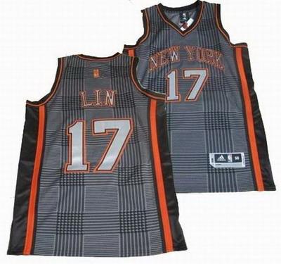New York Knicks 17# Jeremy Lin Rhythm Fashion Swingman Jersey Cheap