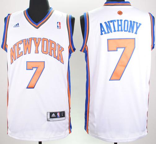 Revolution 30 New York Knicks 7 Anthony White Swingman Jersey