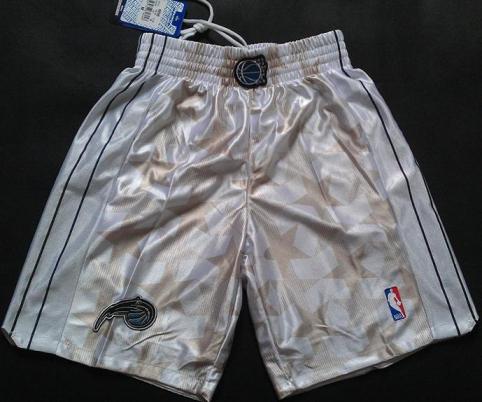 Orlando Magic White Dark Star NBA Shorts