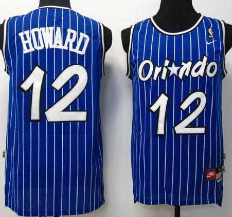Orlando Magic 12 Dwight Howard Blue NBA Jerseys Cheap