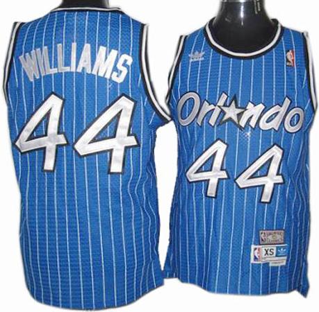 Orlando Magic 44 Williams Blue Swingman Jersey