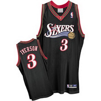 Philadelphia 76ers A.Iverson 3 road jerseys