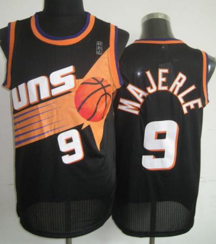 Phoenix Suns 9 Dan Majerle Black Hardwood Classics Revolution 30 NBA Jerseys Cheap