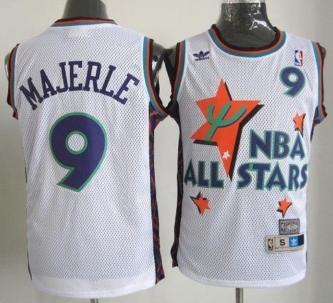 Phoenix Suns 9 Dan Majerle 1994 95 All Star White NBA Jerseys Cheap