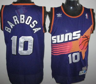 Phoenix Suns 10 L.Barbosa Purple Swingman Jersey Cheap