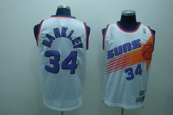 Phoenix Suns 34 BARKLEY white SWINGMAN soul jerseys Cheap