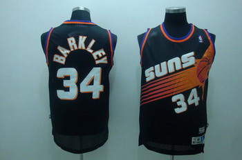 Charles Barkley 34 Phoenix Suns Black SWINGMAN Jerseys Cheap