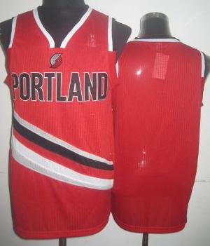 Portland Trail Blazers Blank Red Revolution 30 NBA Jersey