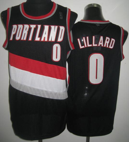 Portland Trail Blazers 0 Damian Lillard Black Revolution 30 NBA Jersey Portland Trail Blazers 0 Damian Lillard Black Revolution 30 NBA Jersey