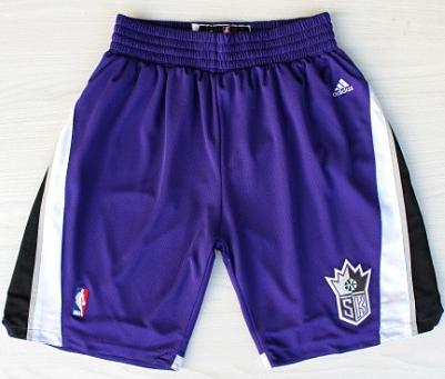 Sacramento Kings Purple Revolution 30 Swingman NBA Shorts Cheap
