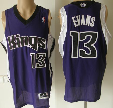 Sacramento Kings 13 Tyreke Evans Purple Revolution 30 NBA Jerseys Cheap