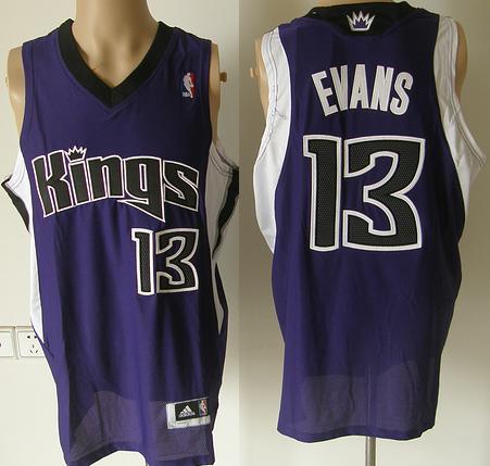 Sacramento Kings 13 Tyreke Evans Purple Revolution 30 NBA Jerseys