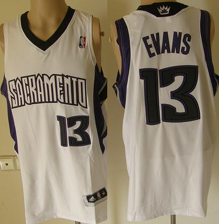 Sacramento Kings 13 Tyreke Evans White Revolution 30 NBA Jerseys