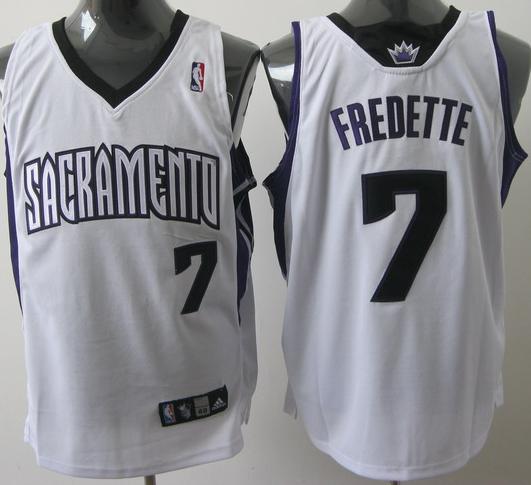 Sacramento Kings 7 Jimmer Fredette White Jersey Cheap