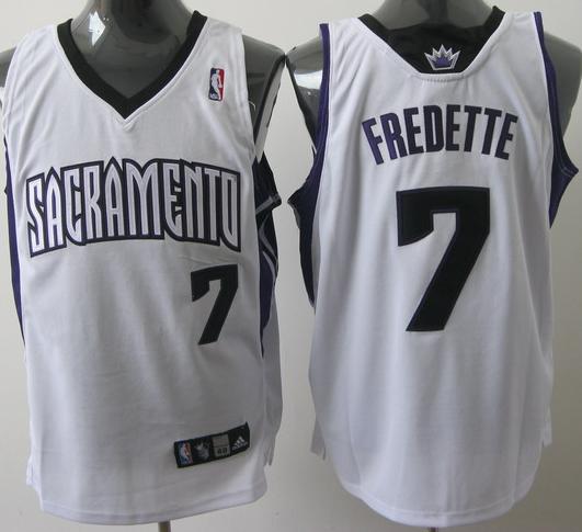 Sacramento Kings 7 Jimmer Fredette White Jersey Sacramento Kings 7 Jimmer Fredette White Jersey