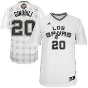 San Antonio Spurs 20 Manu Ginobili 2014 Latin Nights White Swingman NBA Jerseys Cheap