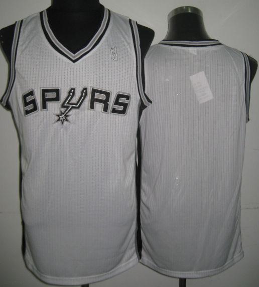 San Antonio Spurs Blank White Revolution 30 NBA Jerseys