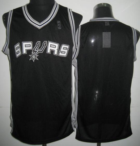 San Antonio Spurs Blank Black Revolution 30 NBA Jerseys Cheap