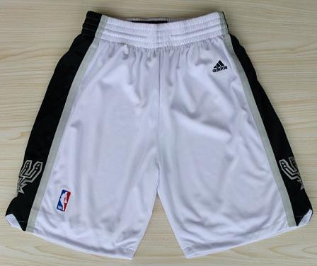 San Antonio Spurs White Revolution 30 Swingman NBA Shorts