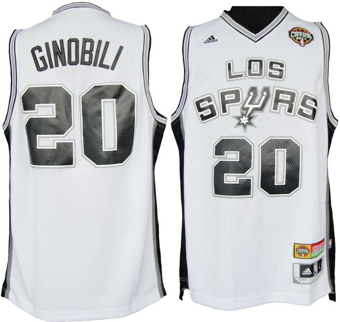 San Antonio Spurs 20 Manu Ginobili Latin Nights Jersey
