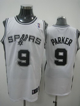 San Antonio Spurs 9 Tony Parker white jerseys Cheap