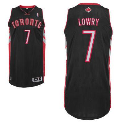 Toronto Raptors 7 Kyle Lowry Black Revolution 30 Swingman NBA Jersey Cheap