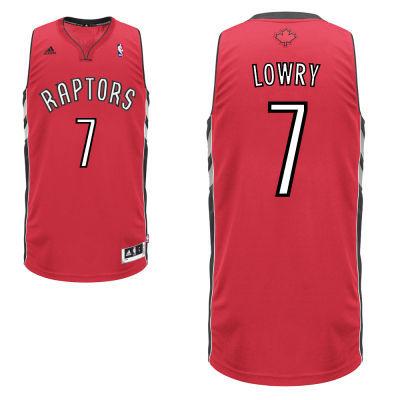 Toronto Raptors 7 Kyle Lowry Red Revolution 30 Swingman NBA Jersey Cheap
