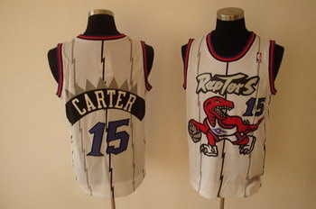 Toronto Raptors 15 CARTER white SWINGMAN jerseys Cheap