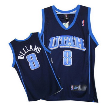 Utah Jazz 8 williams blue erseys Cheap