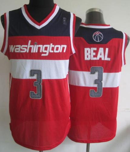Washington Wizards 3 Bradley Beal Red Revolution 30 NBA Jerseys Cheap