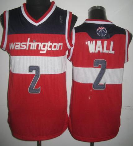 Washington Wizards 2 John Wall Red Revolution 30 NBA Jerseys Cheap