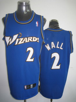 Washington Wizards 2 John Wall Blue Jerseys