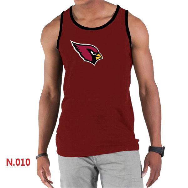 Nike NFL Arizona Cardinals Sideline Legend Authentic Logo men Tank Top Red Cheap