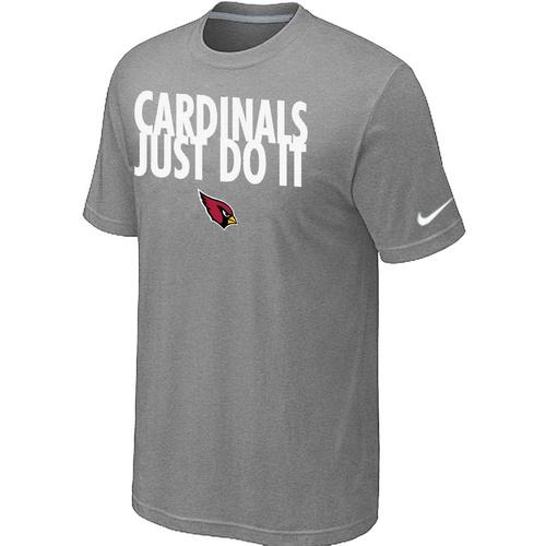 Nike Arizona Cardinals Just Do It L.Grey NFL T-Shirt Cheap