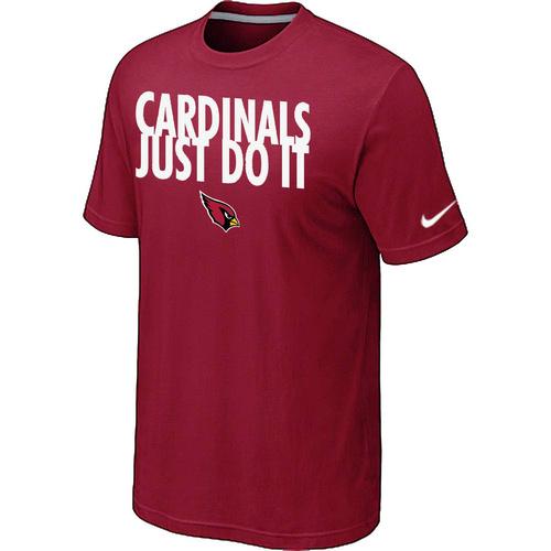 Nike Arizona Cardinals Just Do It Red NFL T-Shirt Cheap