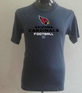 Arizona Cardinals Big & Tall Critical Victory T-Shirt Grey Cheap