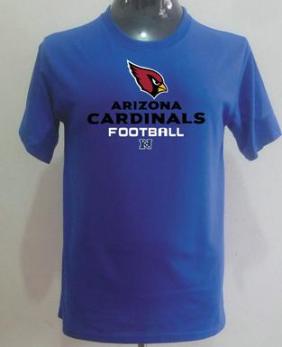 Arizona Cardinals Big & Tall Critical Victory T-Shirt Blue Cheap